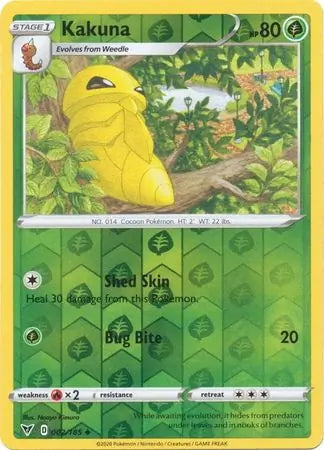 Vivid Voltage Kakuna #2/185 reverse holo